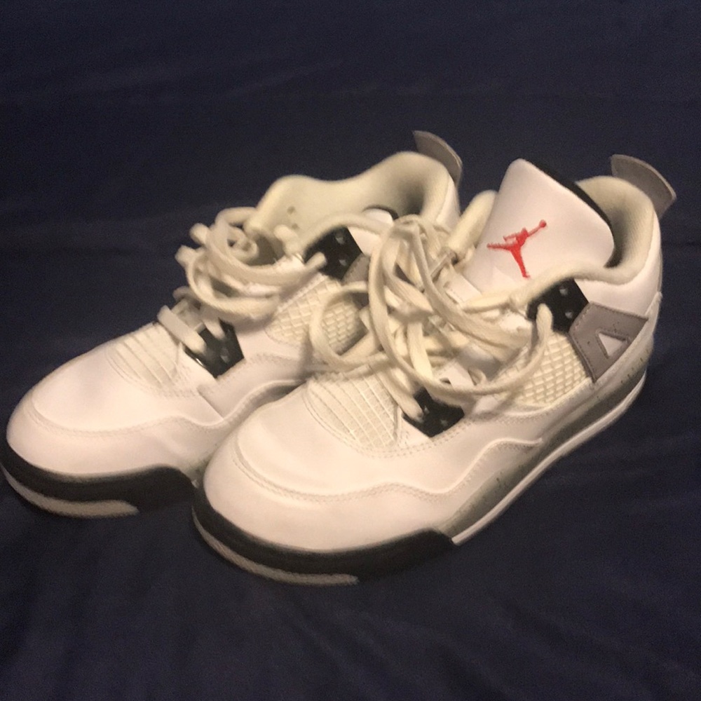 Boys sneakers Jordan 4 White Cements